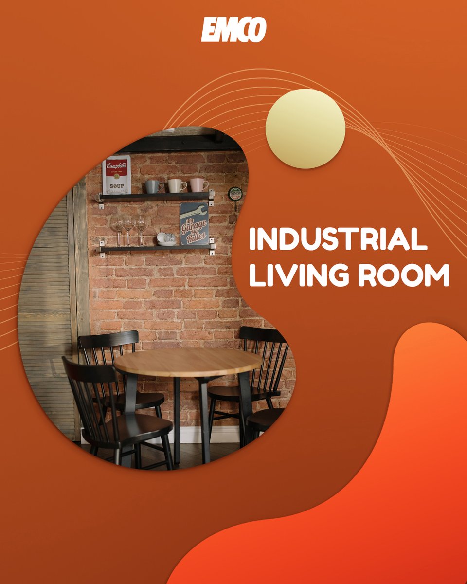 EMCOPaint's tweet photo. Memperlihatkan sisi material kasar dan terbuka ternyata bisa jadi konsep interior menarik lho. Desain industrial adalah alternatif untuk memadukan taste modern &amp; vintage. Tambahkan berbagai furnitur kayu sebagai pelengkap.

#EMCOpaint #inspirasi #interior #ideinterior #design https://t.co/NL1cv0zFuY