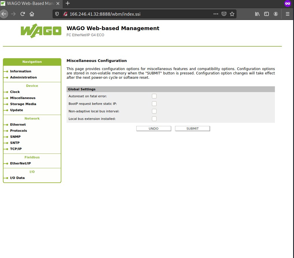 macroform_node's tweet image. 166.165.194.156:8888
100.33.109.250:8180
38.108.107.243
166.246.41.32:8888
Some #Wago industrial control systems open to the internet, running #defaultcredentials
#cybersecurity #infosec #informationsecurity #infosecresearch #shodan #skroobsec