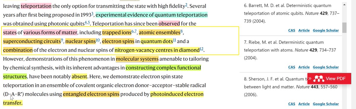 Wow! A whole bunch of Nature papers!