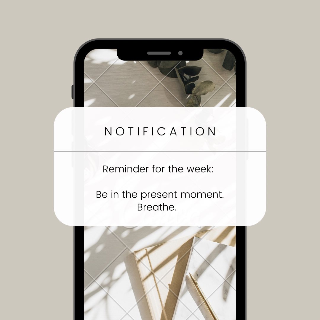 Gentle reminder. #SelfCareSunday