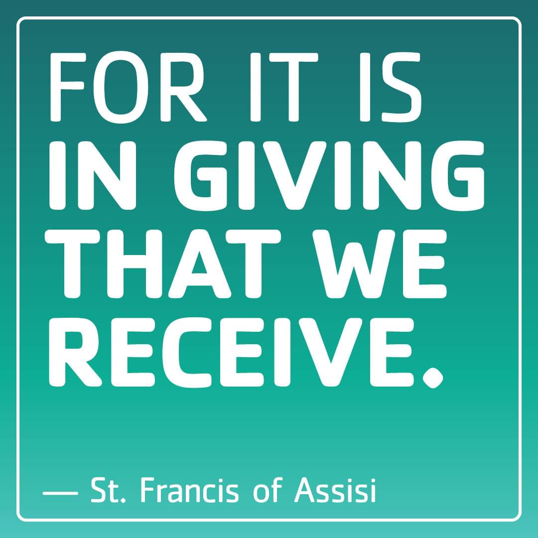 Who will you give to today? 
#monthofgratitude