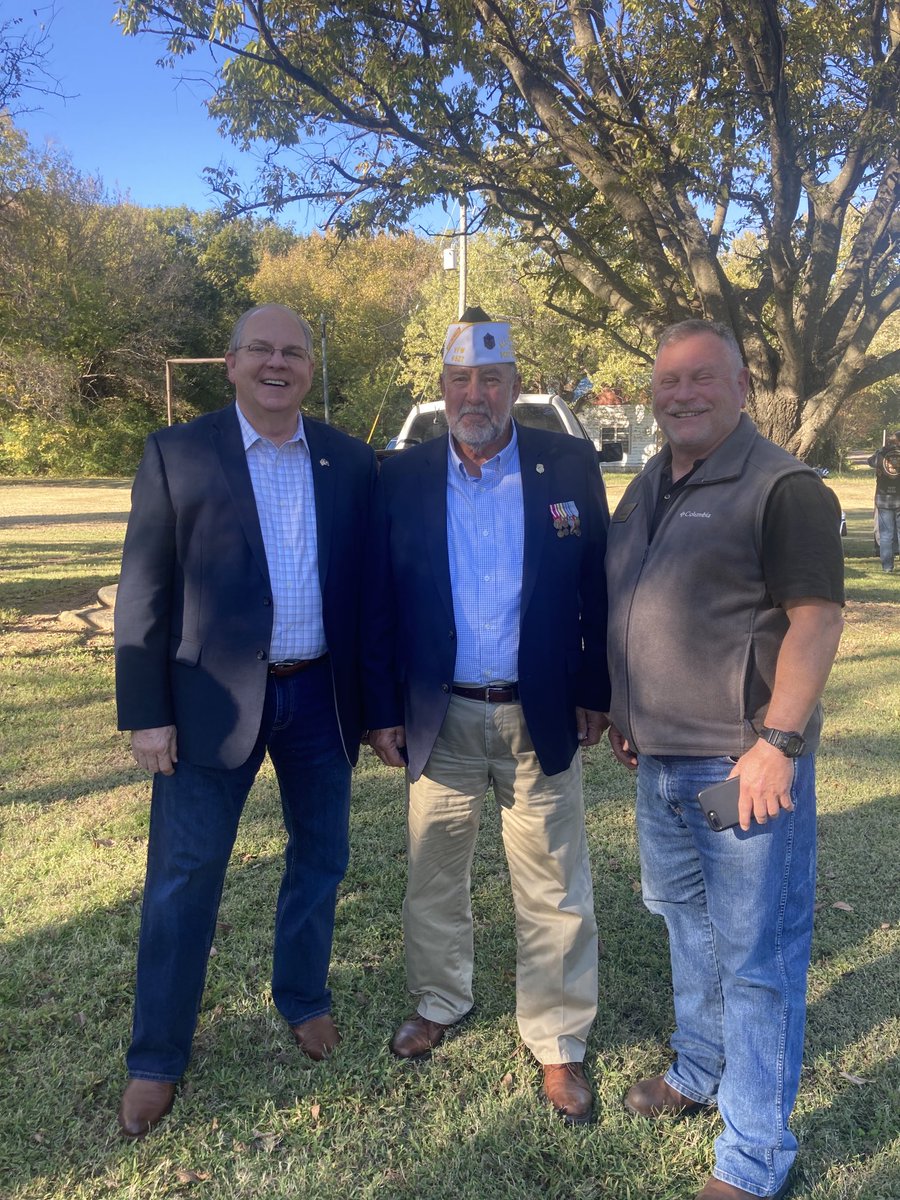 Beautiful day at Hartford Veterans program with Mst Sgt Richard McKinney &amp; Rep (Lt Col) Marcus Richmond. THANK YOU to all Veterans for your service &amp; sacrifice.