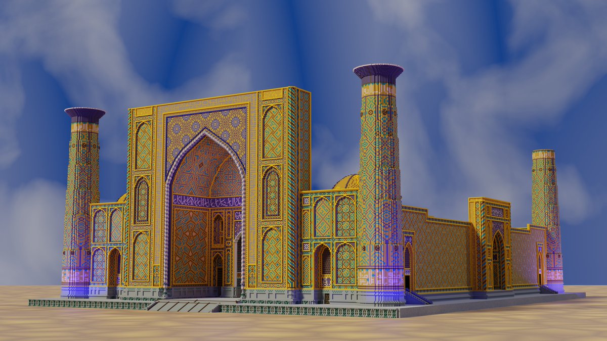 CulturalWonders's tweet photo. Ulugh Beg Madrasah is live and free to download! 👇

Minecraft 1.16.5+

https://t.co/6KT0gYnyg1 https://t.co/gxaD7Ra0Mo