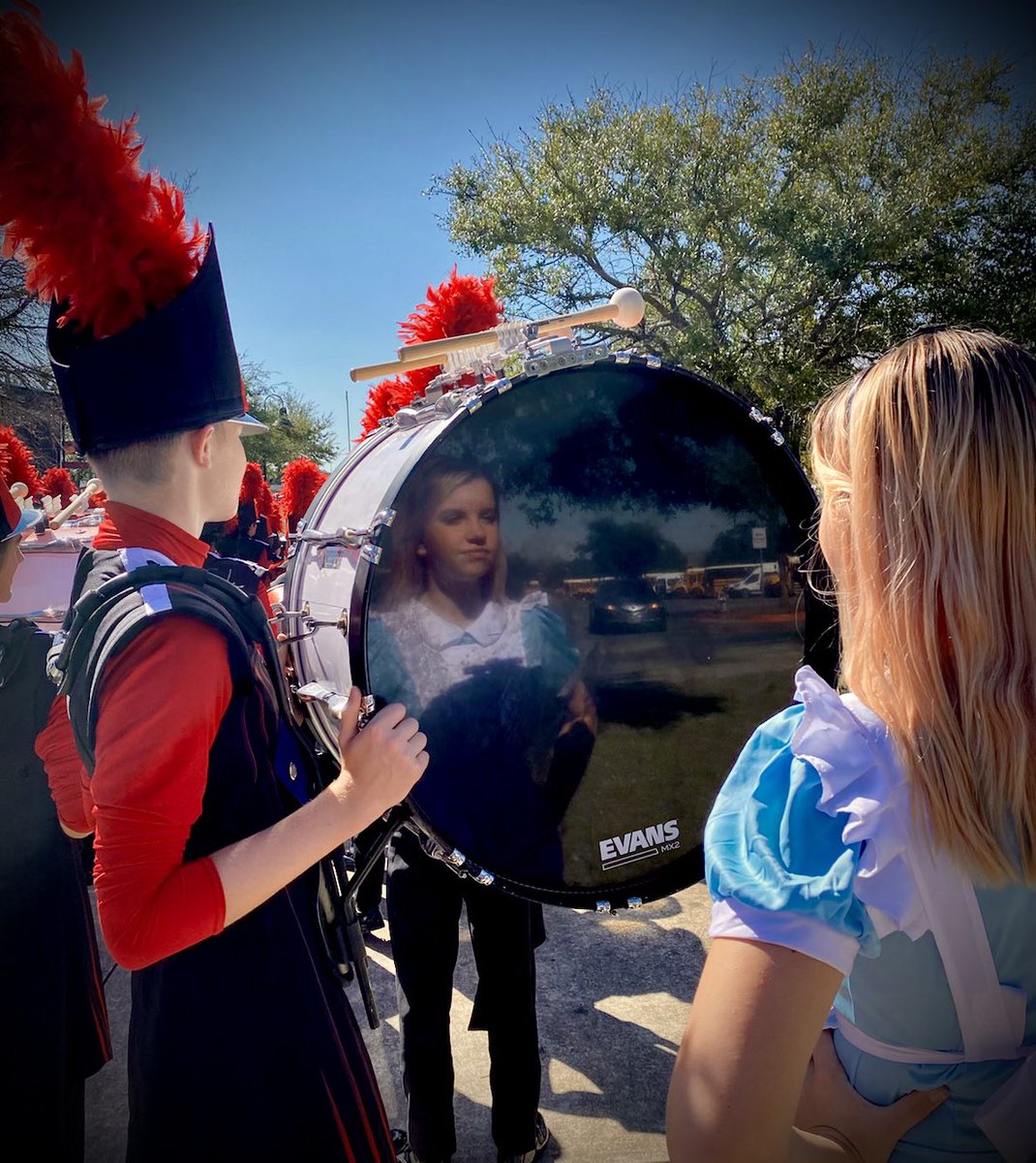 What a sweet ending to the marching season. Thanks for allowing my girl to be Alice! <a href="/EVPatriotBand/">EVPB</a>