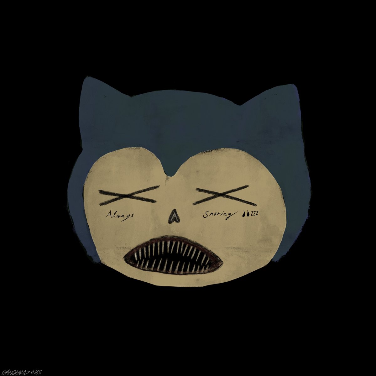 BoredArtNotClub's tweet photo. It seems like twitter's been sleeping on BANC 😴 So we're giving away @eddiegangland Skull #165 #Snorlax!

Winner announced 11/11 @ 11:11am

RULES:
1. Follow 
@BoredApeNotClub, @MeiravHaber, @JavierLovato127 
2. Like and RT
3. Join the BANC Discord: https://t.co/B9DHO0fGRJ https://t.co/VZYoLBx5GU
