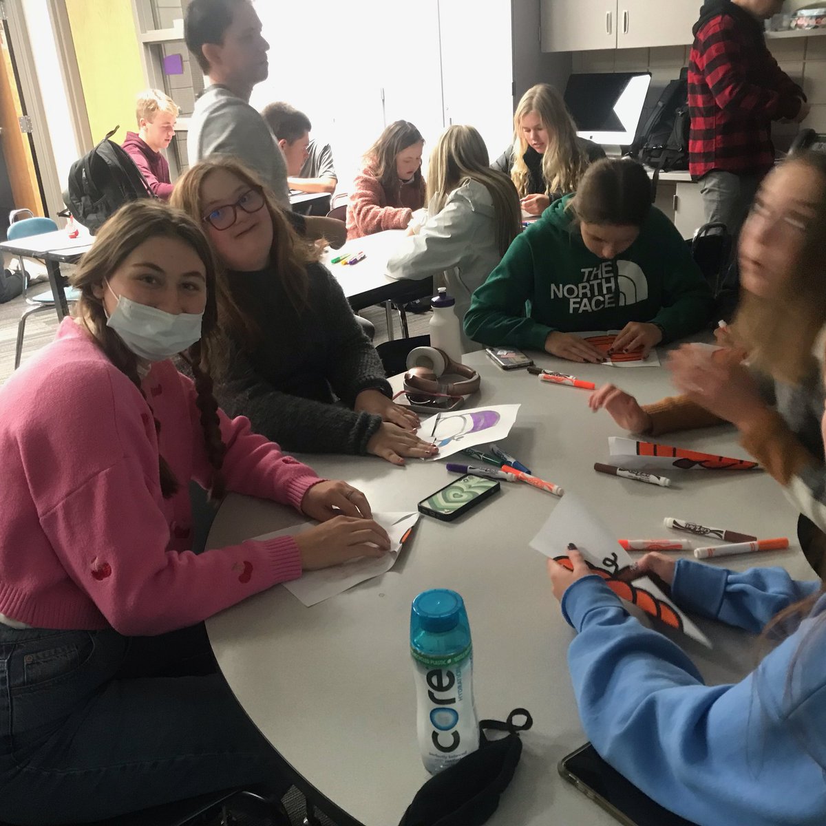 WaukeeBestBuddy's tweet photo. We had a great time making paper airplanes and playing games at our meeting last week! https://t.co/wDVq82KdCq