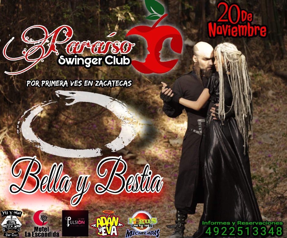 ParaisoSwZac's tweet photo. Festejemos el cumpleaños de Adán y a los cumpleañeros del Mes de noviembre. En #ParaisoVIP #SwingerClub
Sábado de conejitaS🐰
Noche NEÓN
Invitados Especiales de Lujo
Shows stripers para ellos y para ellas
Informes y reservaciones por whatsapp al 4922513348
#AdanYEvaSw https://t.co/JrgvUKBxrr