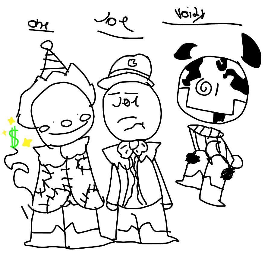 mrfoolz's tweet photo. @Th30ther1IsFat i’ve made them three useless lore characters designs now time to go die again *dies* https://t.co/XvkX8vPbwl
