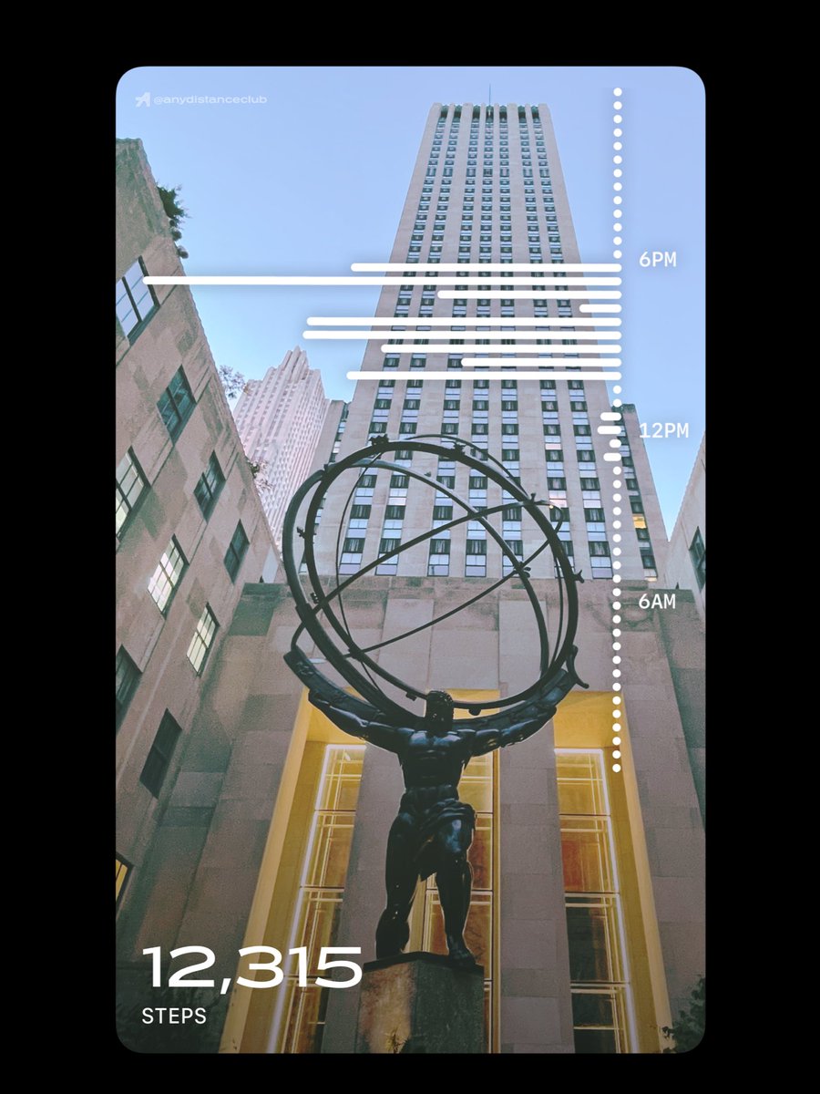 scottmichaelj's tweet photo. #NYC #30Rock #RockefellerCenter #AtlasStatue @anydistanceclub #CloseYourRings https://t.co/2biNd4jzd1