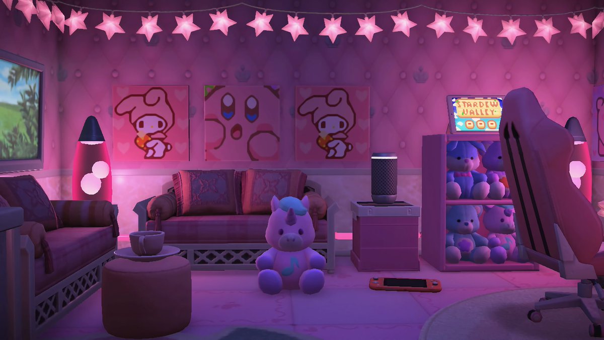 lizaacnh's tweet image. my pink gaming room💗