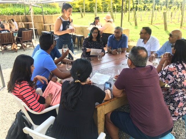 At Tic Tac Tours, we provide our guests with truly memorable experiences, indulge in the best food, wine and adventures that South East Queensland has to offer. 
Sanjani &amp; friends enjoying a day on the scenic Tamborine Mountain.
-
#winetasting #mttamborine #mttamborinewinetours