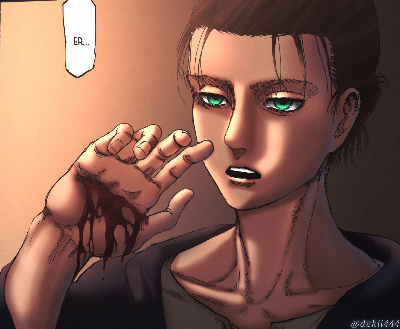 Shingeki No Kyojin Manga Color