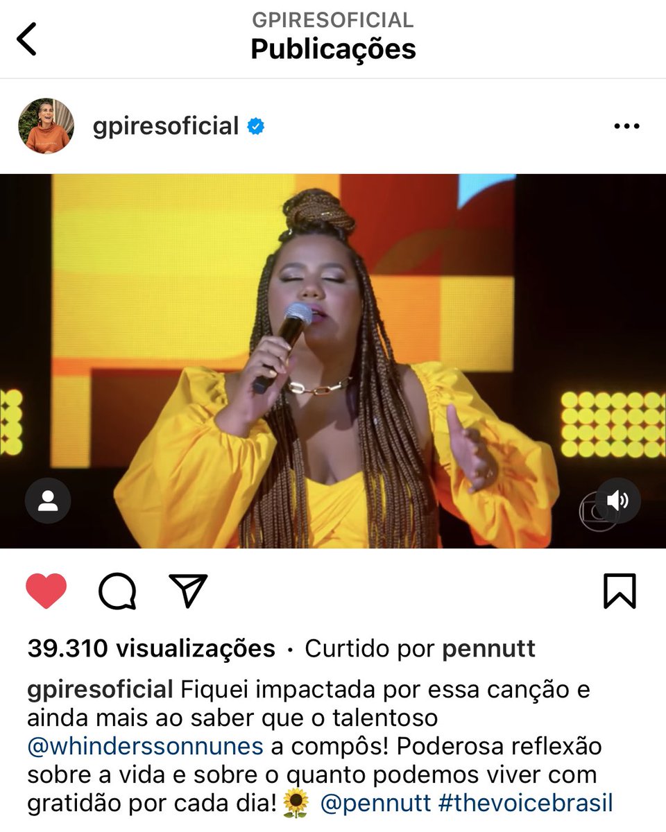 MoniqueSM_rh's tweet photo. QUE EMOÇÃO @gloriapires 🌻💛 https://t.co/VCk5sCIrbH