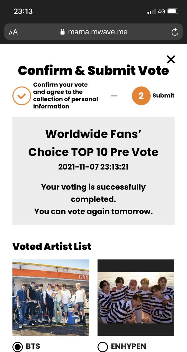 yoongiswifeuuu1's tweet photo. Don't forget to cast your votes today besties! #bts_mama #enhypen_mama https://t.co/TN4muRMmTl