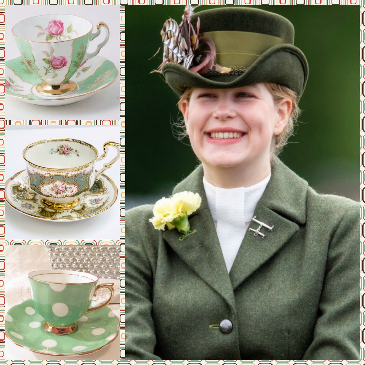 home_nextdoor's tweet photo. ⭐ Just for fun ⭐
#Royal #RoyalFun #RoyalTea
Choose your tea cup 🫖☕💚
Inspiration - Lady Louise Wessex https://t.co/45SGjoztse