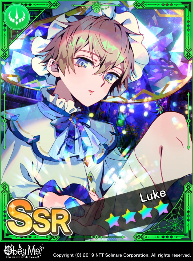 DailyLuke_'s tweet photo. Card / uses for gemstones
#obeyme
#obeymeluke
#obeymecard 
#devilflower https://t.co/nSgrJI2kIv