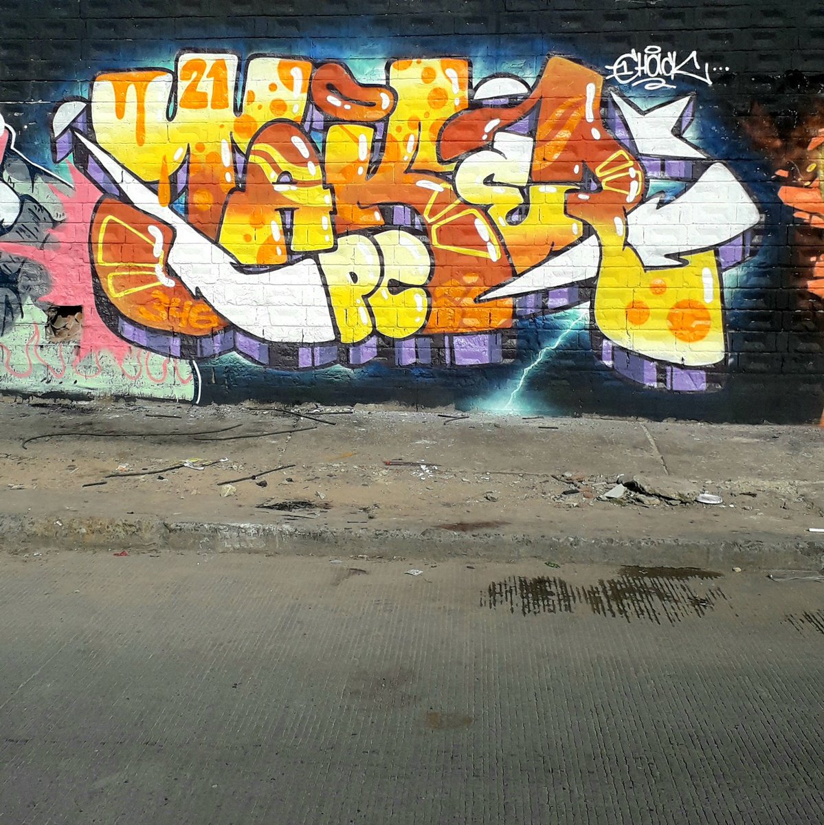 chackmorten's tweet photo. Hoy en honor a mi hermano JAKE PC / Rest In Paint
.
#chackmorten #346crew #graffiti #jakepc https://t.co/XzQA2zi6D4