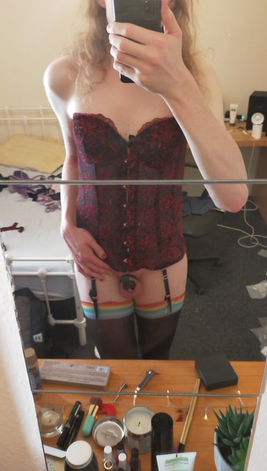 New lingerie day!! 😁😍 https://t.co/9C3H8qwMvA<a href="/tag/collar"class="tags"><span>#collar</span></a><a href="/tag/sissy"class="tags"><span>#sissy</span></a><a href="/tag/catgirl"class="tags"><span>#catgirl</span></a><a href="/tag/chastitysissy"class="tags"><span>#chastitysissy</span></a>