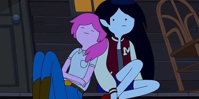 sunmoonduos's tweet photo. Our first ever Sun and Moon duo of the day is Princess Bubblegum (sun) and Marceline the Vampire Queen (moon) from Adventure Time!! https://t.co/rnygTXq76M