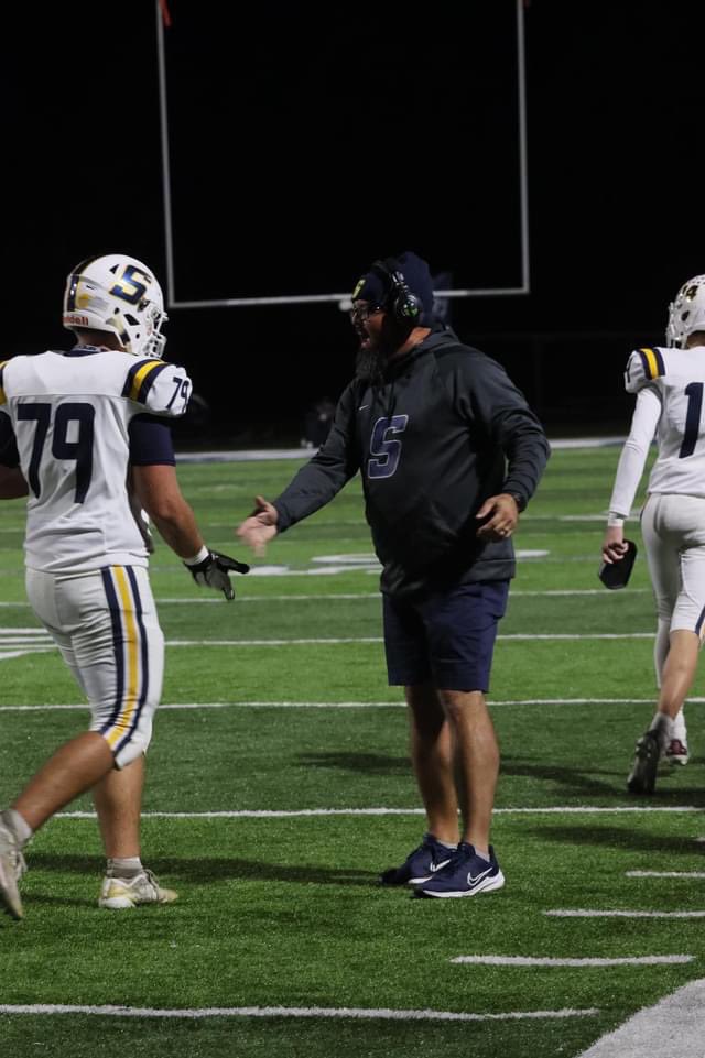 CoachJoeHall's tweet photo. The season ended before we wanted, but it was a FANTASTIC ride  @SHSEaglesFTBL !!! I love my boys forever! I’ll forever feel HONORED to coach y’all! GO EAGLES! @Pennington9Jr @AustynFraser @CoyeConnell61 @TylerRogers76 @KadenFowlkes_72 @brendonharris20 @CrowderBrooks &amp; THE REST https://t.co/UxBmLxO7Oh