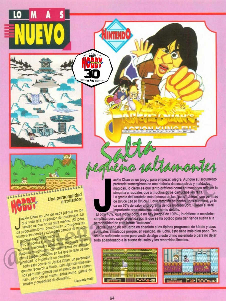 TMegaCartridge's tweet photo. 🔵Selección Hobby Consolas
#8 MAYO 1992;
🔸TOKI
🔸JACKIE CHAN'S
ACTION KUNG FU
🔸MAGICIAN LORD
🔸BLAZING LAZERS
#Hobbycumple30 #RetroHobby
🎮🕹I♥️HC https://t.co/GRjQle0eUn