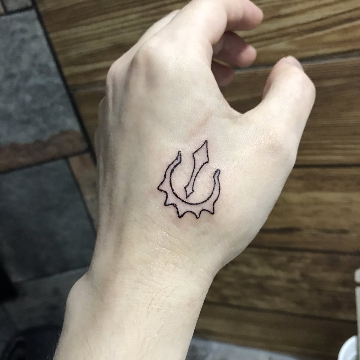 MarioDaHedgehog's tweet photo. This is how much I love Dragon Quest ! My first tattoos 🤙

#RPG 
#DragonQuestXI #dragonquesttheadventureofdai https://t.co/a0gtjtYA8E