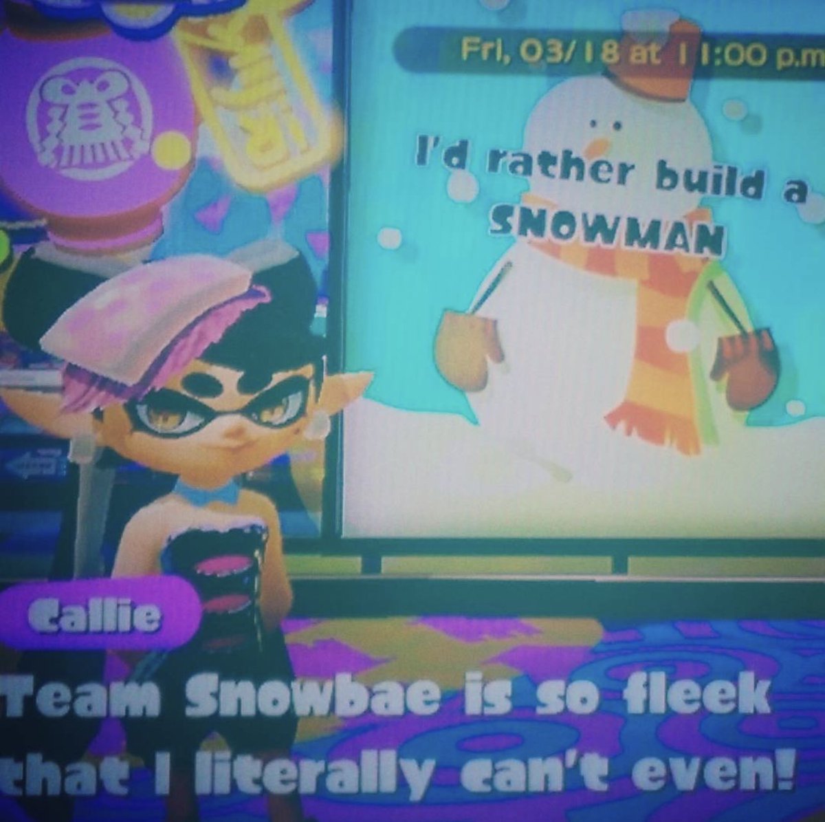yumeparadox's tweet photo. This is a real unedited phrase from Callie Splatoon in 2016 https://t.co/dAPkMoNv6n