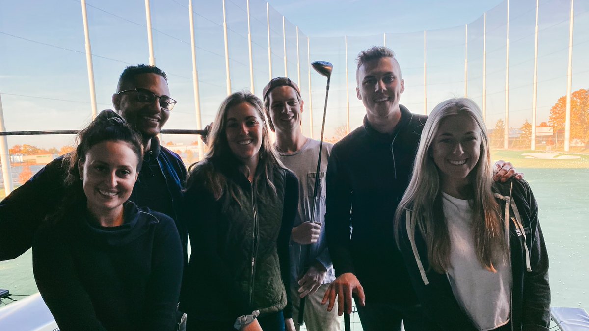 NobEdFoundation's tweet photo. “Fore” the Millers TopGolf was such fun! What a gorgeous day to swing some clubs while supporting NSEF. Shout out to our board members and sponsors for kicking off this inaugural event. Go Millers! @NobSchools https://t.co/9cYfWn0UeO