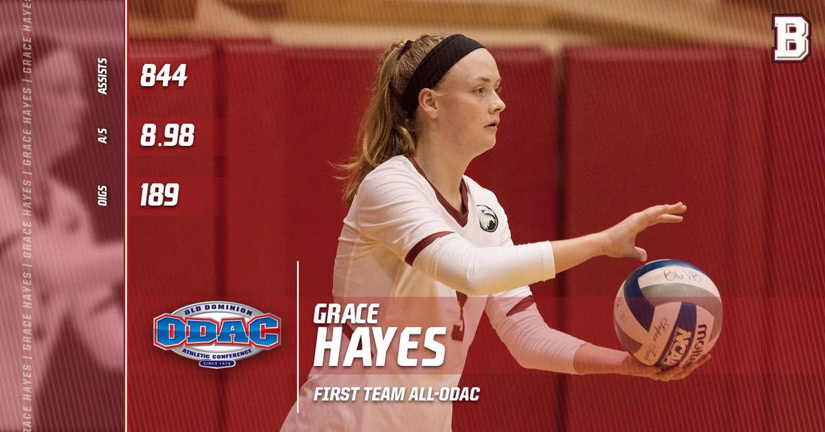 BCAthletics's tweet photo. Congratulations to @BridgewaterVB's Grace Hayes, Ann-Marie Johnson and Ashley Casey on earning All-ODAC honors π
Hayes earned her second straight spot on the first team while Johnson and Casey were named to the third team π #BleedCrimson #GoForGold
π https://t.co/84bH466YUU https://t.co/Ye0V98Vmhj