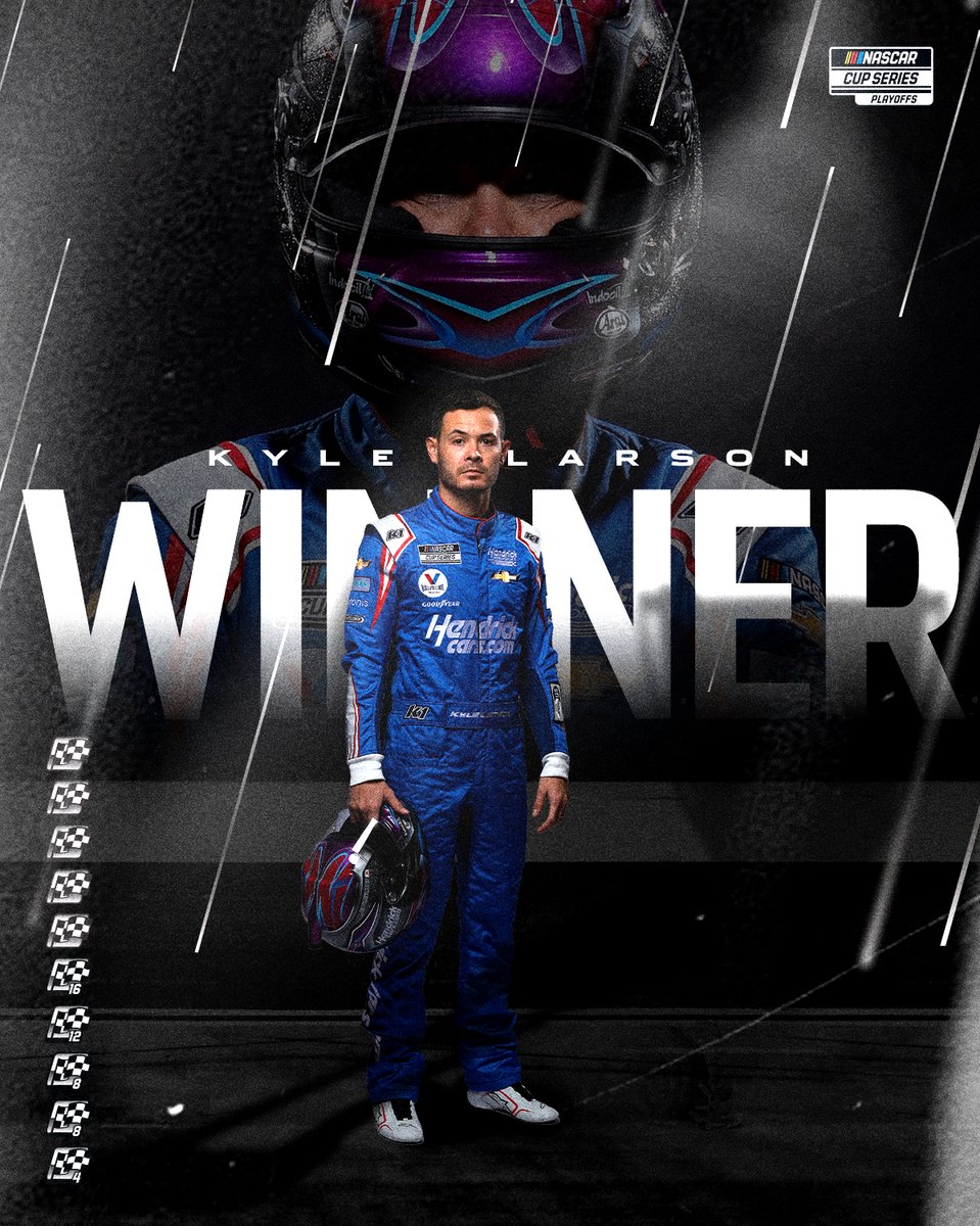 NASCAR (@nascar) on Twitter photo CHECKERED FLAG: A PERFECT 10!
<a href="/KyleLarsonRacin/">Kyle Larson</a> wins at <a href="/phoenixraceway/">Phoenix Raceway</a> and captures the 2021 NASCAR Cup Series championship! CHECKERED FLAG: A PERFECT 10!
<a href="/KyleLarsonRacin/">Kyle Larson</a> wins at <a href="/phoenixraceway/">Phoenix Raceway</a> and captures the 2021 NASCAR Cup Series championship!
