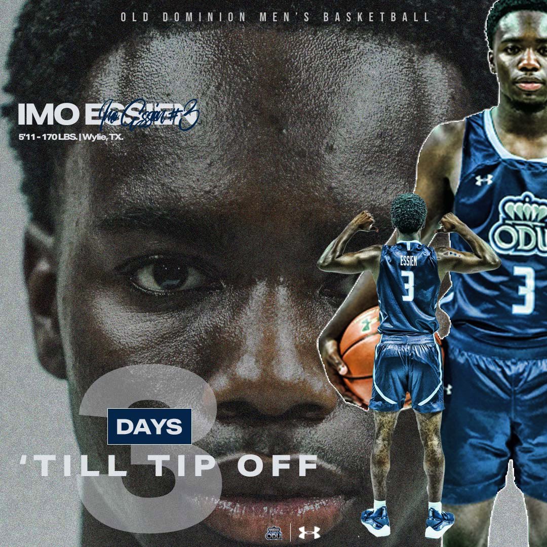 ODU_MBB's tweet photo. 3οΈβ£. More. Days.
#ReignOn https://t.co/VBjExZrlae