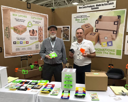 BoxLatch's tweet photo. Trade shows in the USA continue to be “open for business.” This time it’s in the Twin Cities. 
With our “Innovations Outside the Box” we used our low-cost, high ROI devices can be used to build their exhibit booths please let us know.
#boxlatch #minnpack #sustainablemanufacturing https://t.co/cDadkv8Suz