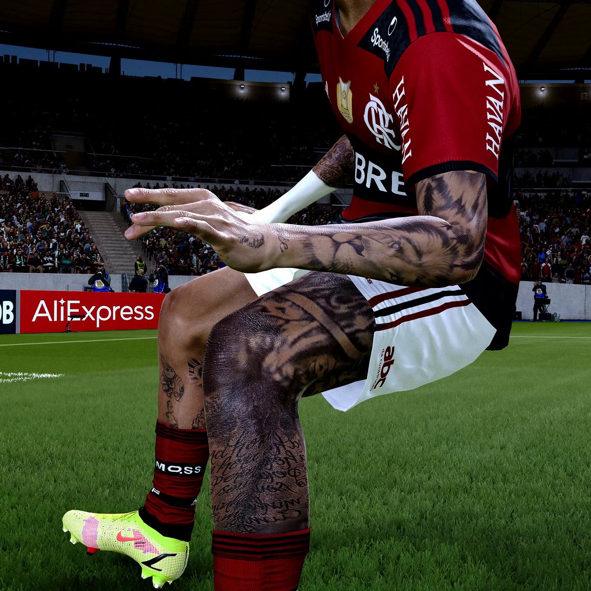 TudodePES's tweet photo. PES 2021 - GABRIEL BARBOSA (GABIGOL) FULL TATTO LEGS By: Marfut - Patch MARFUT 4.9
Vídeo Completo: https://t.co/KuAv2nLv2l
#PatchMarfut #PES2021 #eFootball2022 #Gabigol #Flamengo https://t.co/d5LnHeNrSi