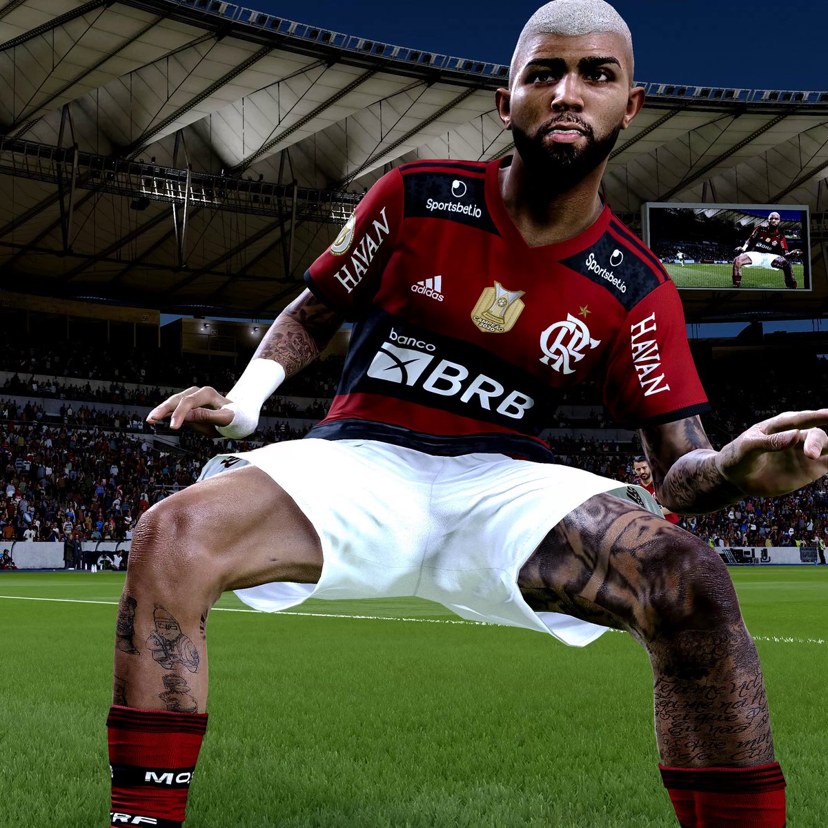 TudodePES's tweet photo. PES 2021 - GABRIEL BARBOSA (GABIGOL) FULL TATTO LEGS By: Marfut - Patch MARFUT 4.9
Vídeo Completo: https://t.co/KuAv2nLv2l
#PatchMarfut #PES2021 #eFootball2022 #Gabigol #Flamengo https://t.co/d5LnHeNrSi