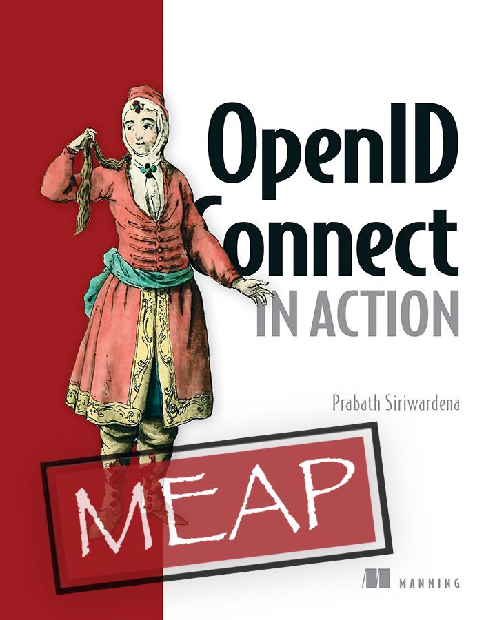 ManningBooks's tweet photo. Deal of the Day, Nov 7, OpenID Connect in Action and select titles are on sale. Check them out: https://t.co/DcpsoLASzY
#reactjs #softwaredevelopment #apidesign #API #openapi #swaggerAPI #webdev #Java #RestAPI #APIs #JWT #JSON #webtoken https://t.co/qbqnTTNir0