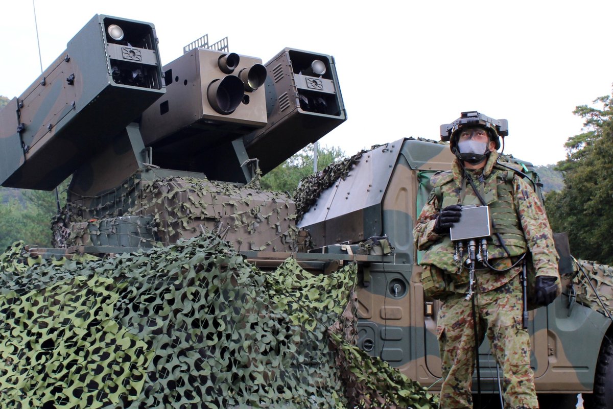 第13高射特科中隊（岡山・日本原）は、中国地方各地に展開し訓練を