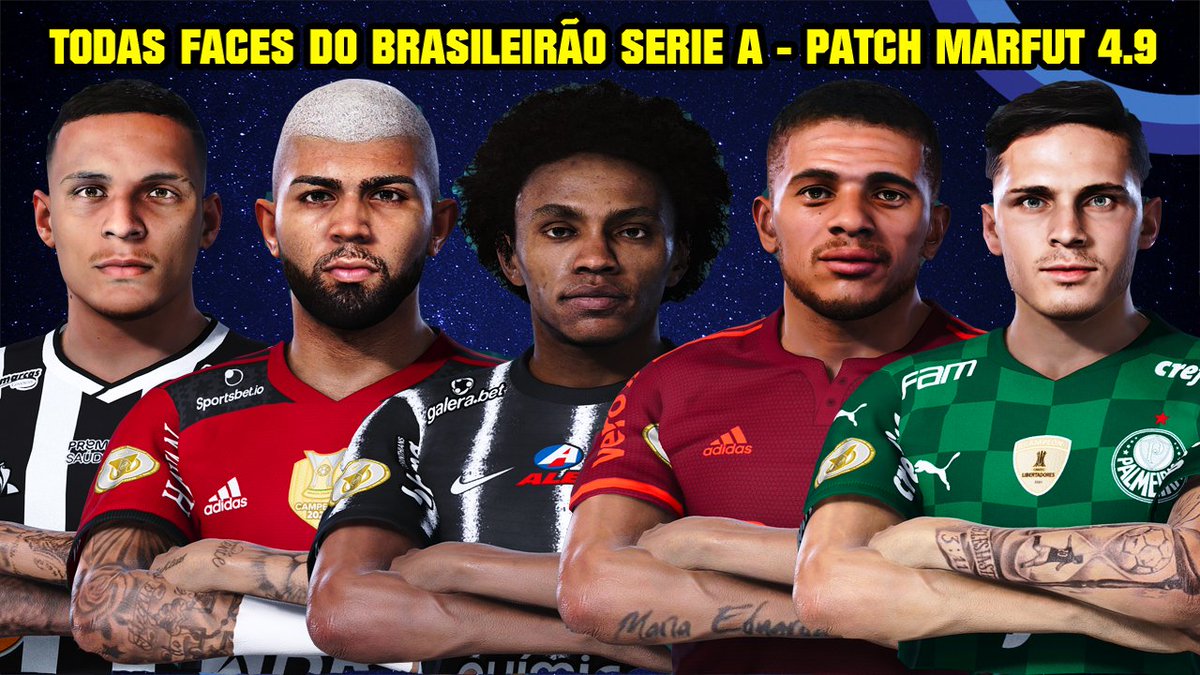 TudodePES's tweet photo. PES 2021 - TODAS FACES DO BRASILEIRÃO SERIE A - PATCH MARFUT 4.9 EM 4K

Vídeo Completo: https://t.co/iKfnwarjy6

#Marfut #PES2021 #PatchMarfut #eFootball2022 https://t.co/i3OnzcV2Tb