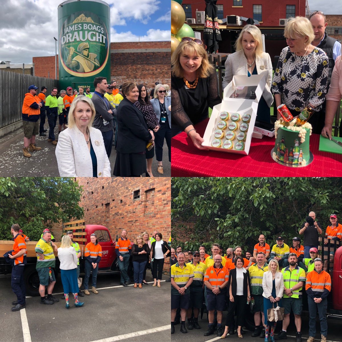 polley_helen's tweet photo. π πΊ 140 years and counting. Happy 140th Birthday π₯³ to James Boags Brewery in Launceston. Please support Tasmanian beer and the Boags workforce πΊ #auspol #politas #bevocalshoplocal @ExaminerOnline https://t.co/q7KfKVO1J2
