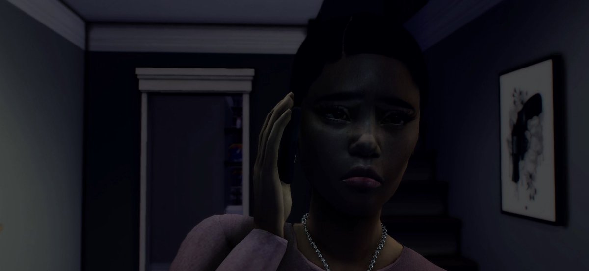 MkleenaxX's tweet photo. Only took an hour or 2 to film this one scene 😅 more scenes to go! #Scream #Sims4 https://t.co/TjYKNBp26H