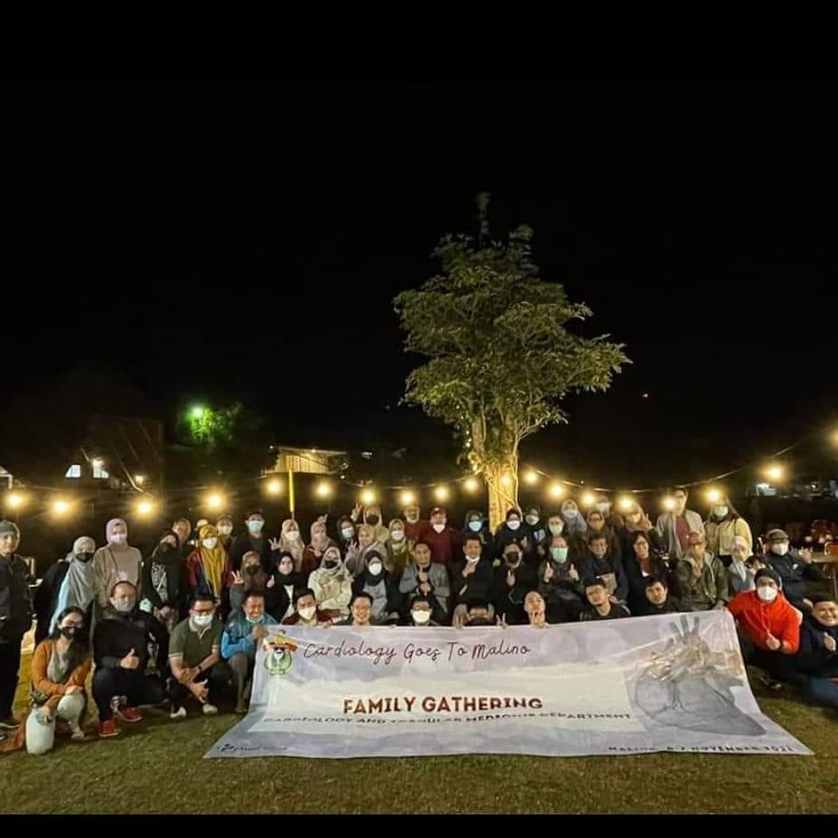 Family gathering, Departemen Kardiologi dan Kedokteran Vaskuler FK Unhas