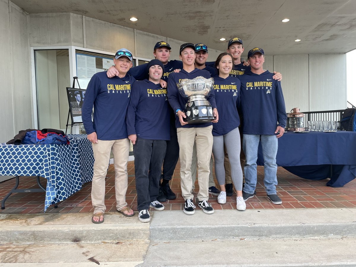 GoKeelhaulers's tweet photo. #MissionAccomplished by the 2021 Kennedy Cup champions, @Cal_Maritime Sailing!  ⚓️🏆👏

#Congratulations #Keelhaulers #KeelhaulerPride #GoKeelhaulers @collegesailing https://t.co/WXZoPqmuDH