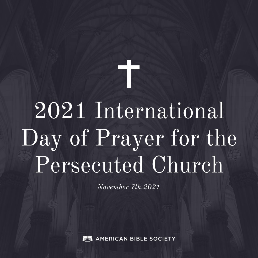 Join us today as we pray for Christians who are persecuted for their faith #InternationalDayofPrayerforthePersecutedChurch buff.ly/3k0tGgq