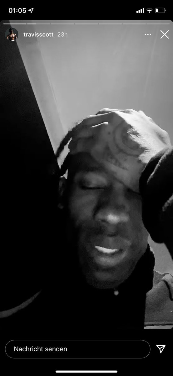 modernercowboy's tweet photo. wollte travis scott sich entschuldigen oder war das ne aspirin werbung in seiner story?? https://t.co/SO2Qa5odIO