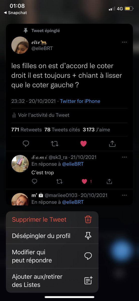 elieBRT's tweet image. pk elle reprend exactement mon tweet?