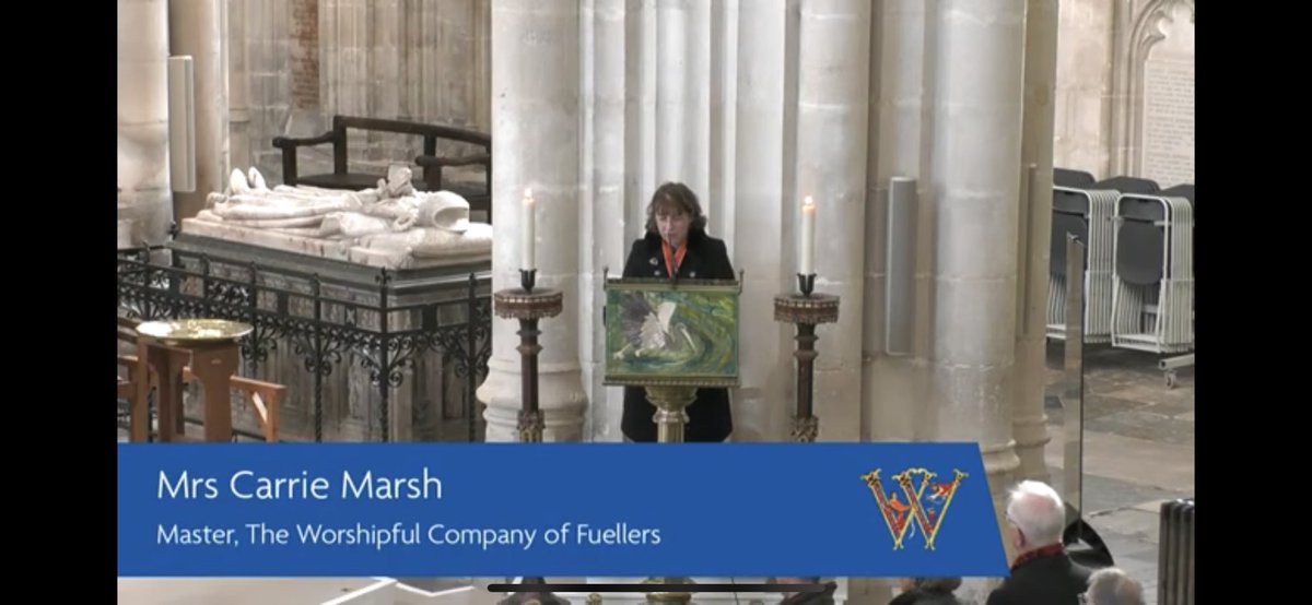 MasterFueller's tweet photo. Thank you @WinCathedral for hosting our Fuellers Sunday today. We were made so welcome and really appreciated your kind thoughts and prayers at this pivotal time for energy in the world. https://t.co/SpNLNmUEXu