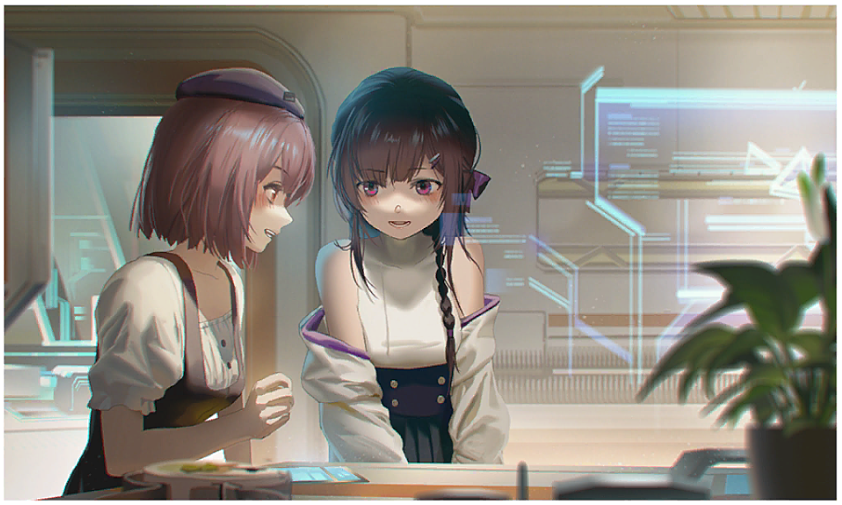 fury_production's tweet photo. Promise: We'll fight together in the front line. #punishinggrayraven #SelenaPGR #AylaPGR https://t.co/vzKQ6W4jIC