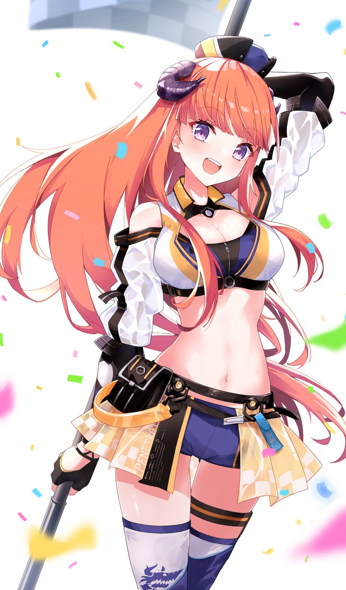 「バグパイプ
#いいおなかの日
#アークナイツ
#明日方舟 」|ProfNoteのイラスト