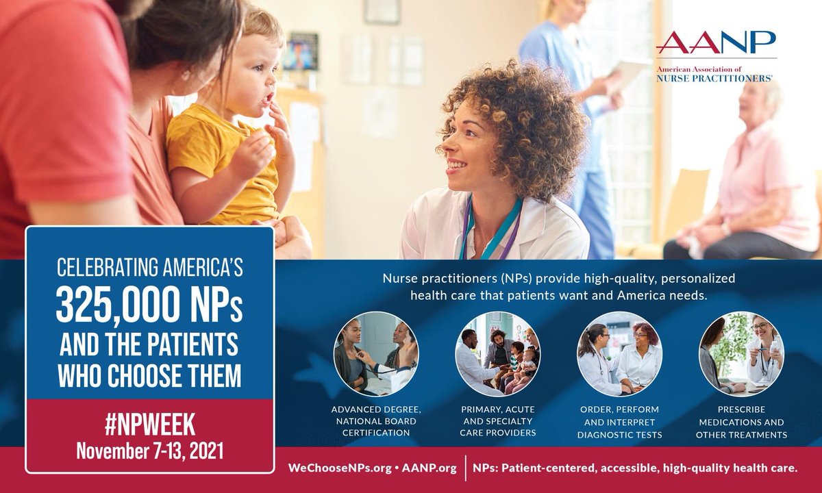 LeeMossNP's tweet photo. Proud to be one of more than 325,000 #NursePractitioners! Happy #NPWeek Day #1 #NPsLead #np https://t.co/RafUNHkO4w