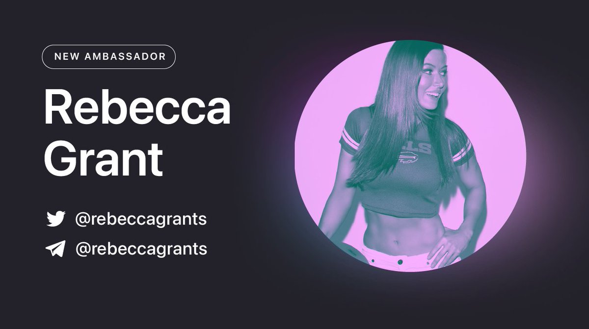 anji_eco's tweet photo. We warmly welcome @rebeccagrants to Team ANJI!

A power lady who knows her sport. We think shes able to pick a winner and she obviously has a good taste when it comes to technology. ⚡️

#ANJI #AnjiEco #ANewEraInDeFi https://t.co/ZmGhjIiVx3