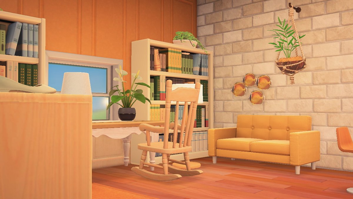 lenacrossing's tweet photo. i just had to remodel eloise's reading room #AnimalCrossing #ACNH #NintendoSwitch https://t.co/NSww3ks6Mn